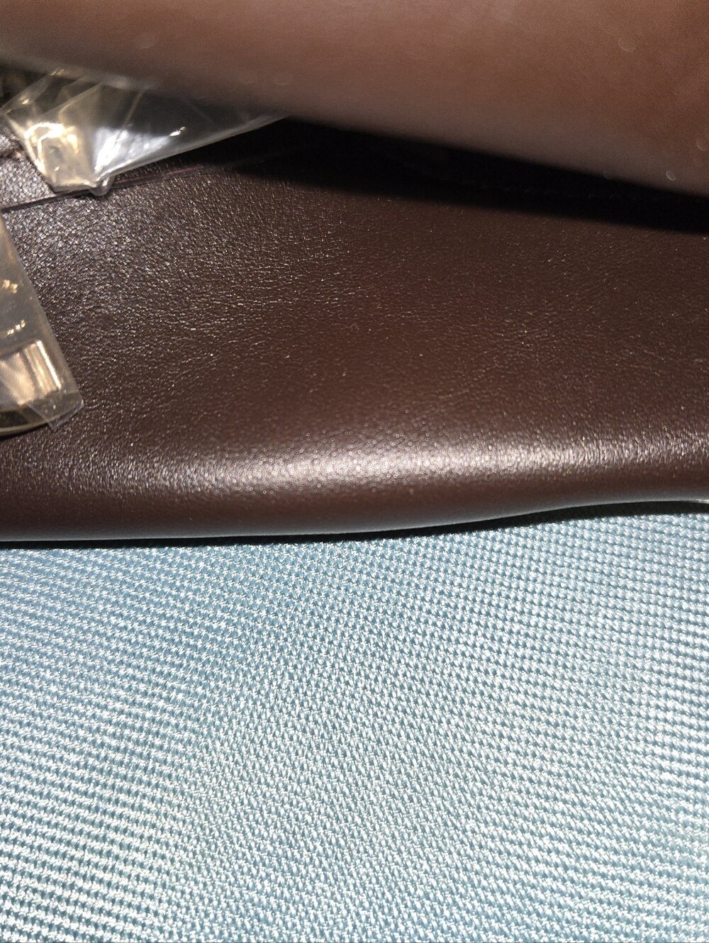 NWT Coach Dalton Tan Signature/Dark Chocolate Leather Shoulder Bag - Picture 6 of 16